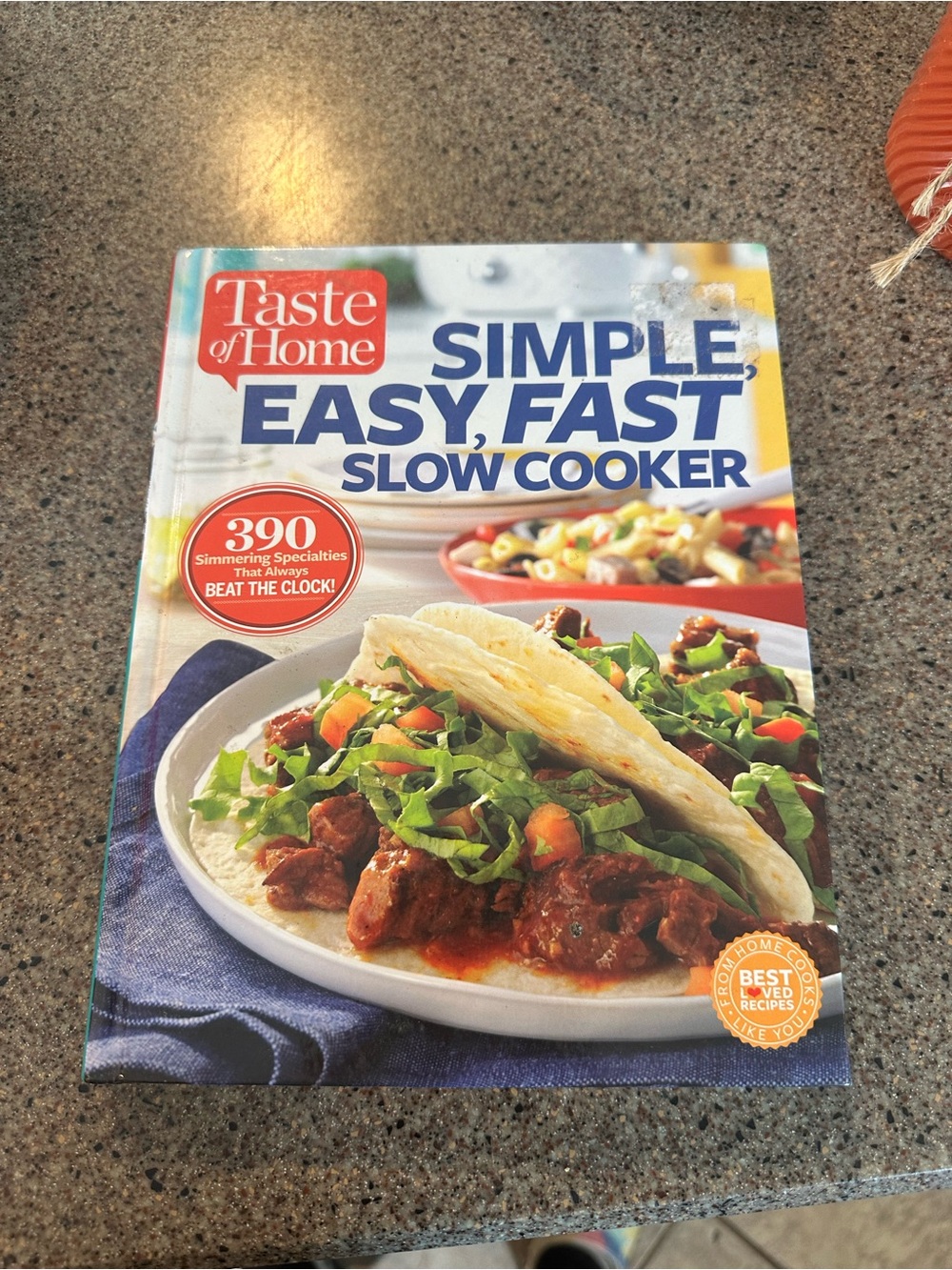 Taste of Home Simple Easy Fast Slow Cooker Cookbook - Blue Cover
